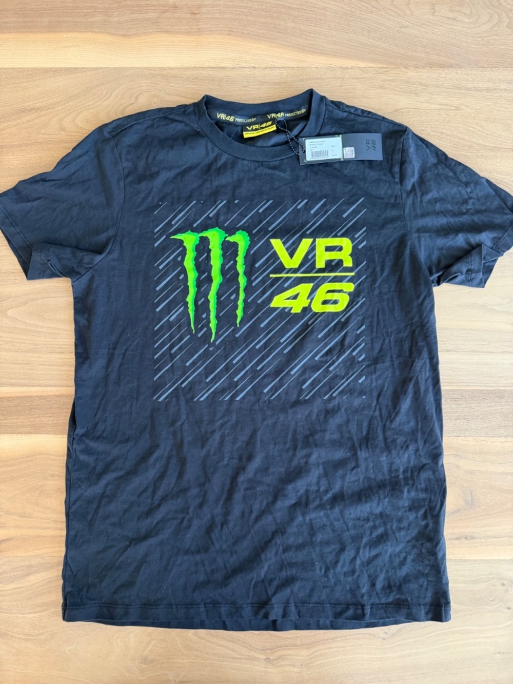 Large VR46 Monster Energy Tee Shirt